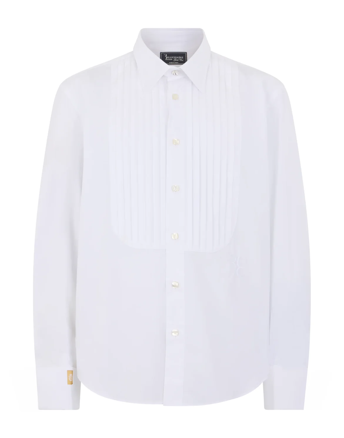 Gold Cut Tuxedo Shirt, цвет: Белый