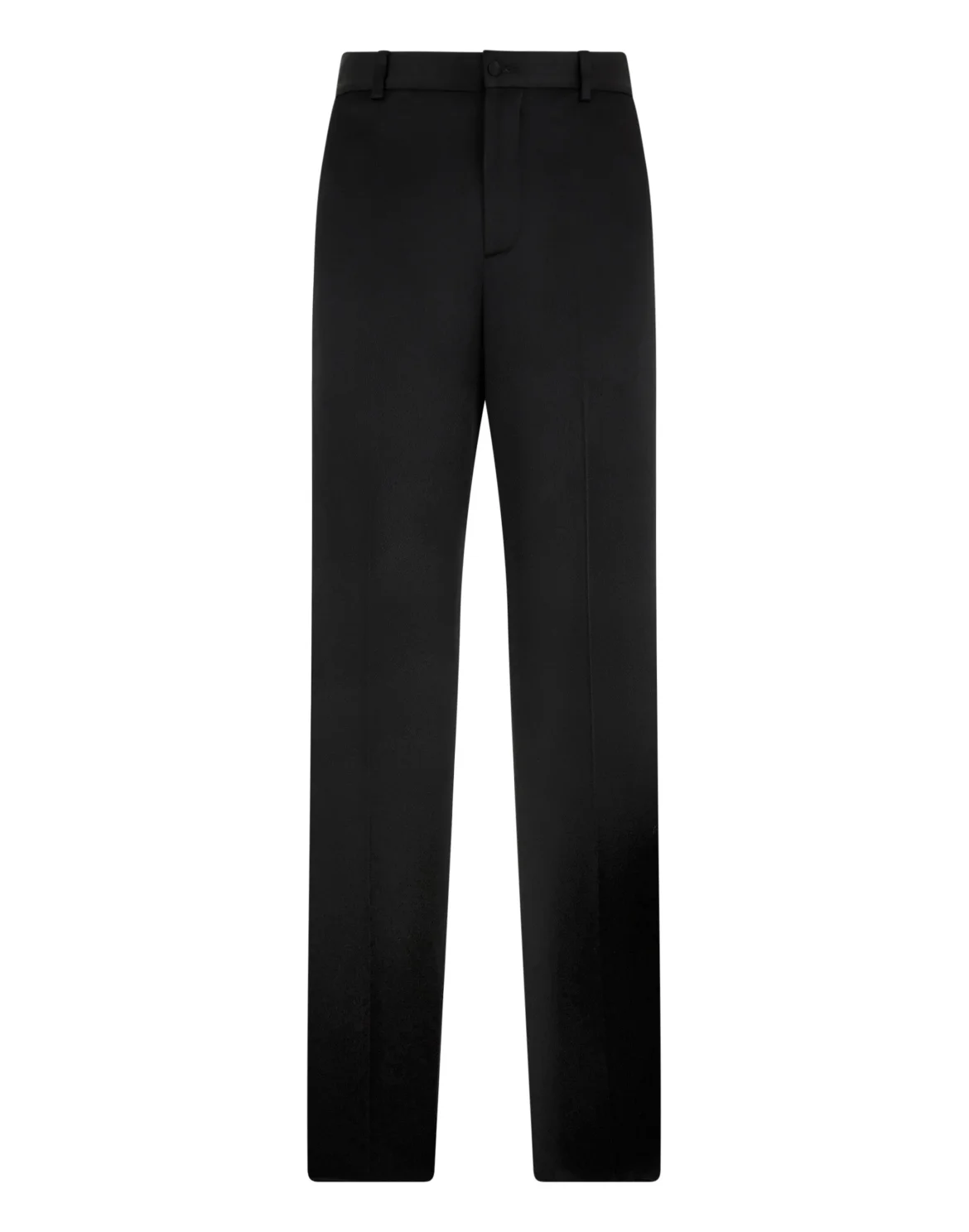 Satin Loose Fit Trousers, цвет: Черный