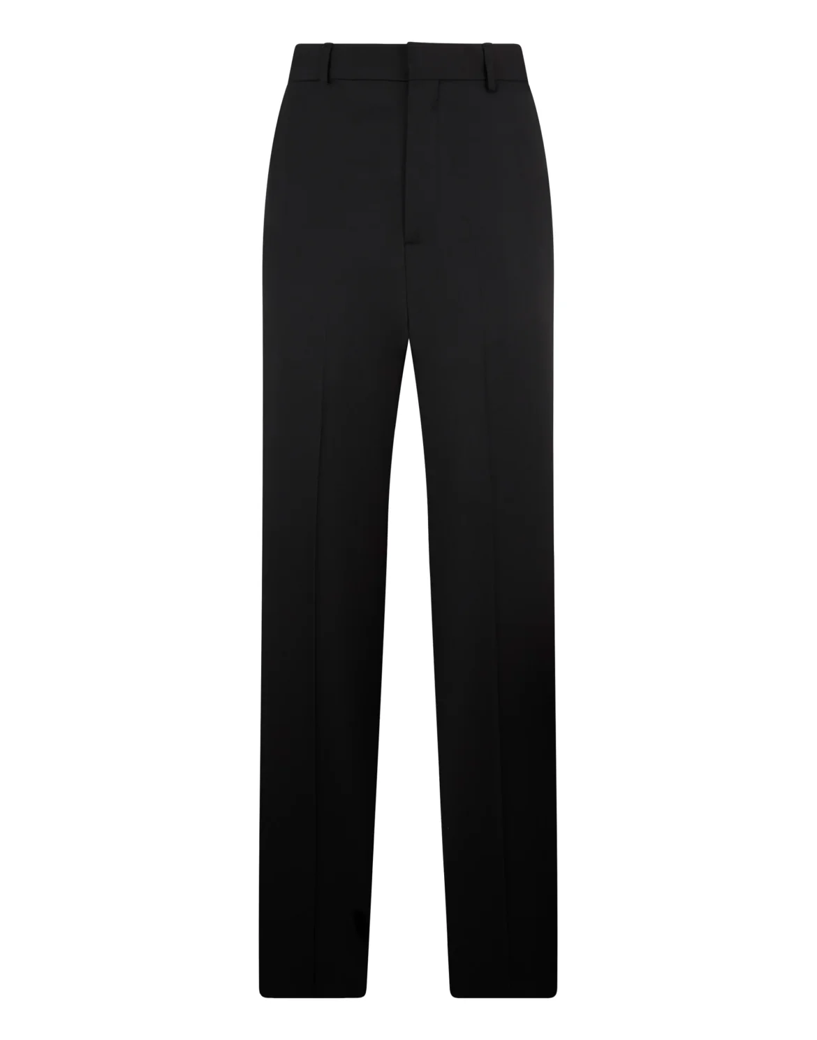 Wool Loose Fit Trousers, цвет: Черный