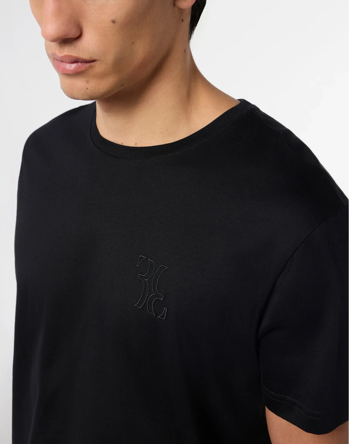 T-shirt Round Neck SS, цвет: Черный