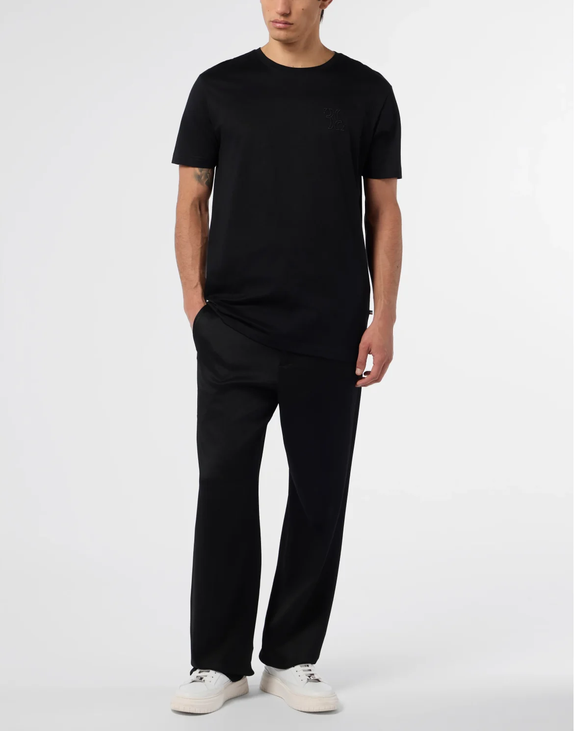 T-shirt Round Neck SS, цвет: Черный