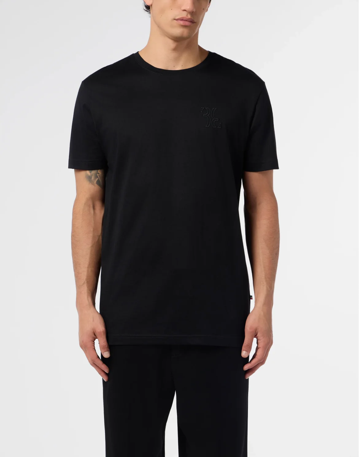 T-shirt Round Neck SS, цвет: Черный