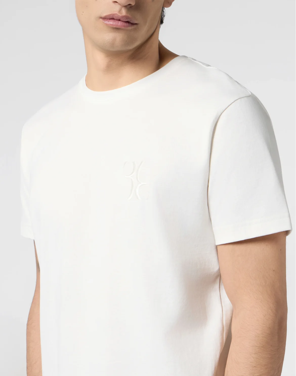 Round Neck T-Shirt Baroque, цвет: Бежевый
