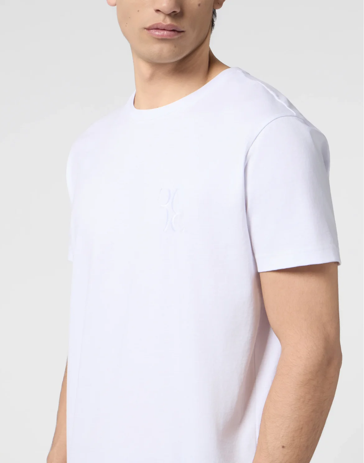 Round Neck T-Shirt Baroque, цвет: Белый