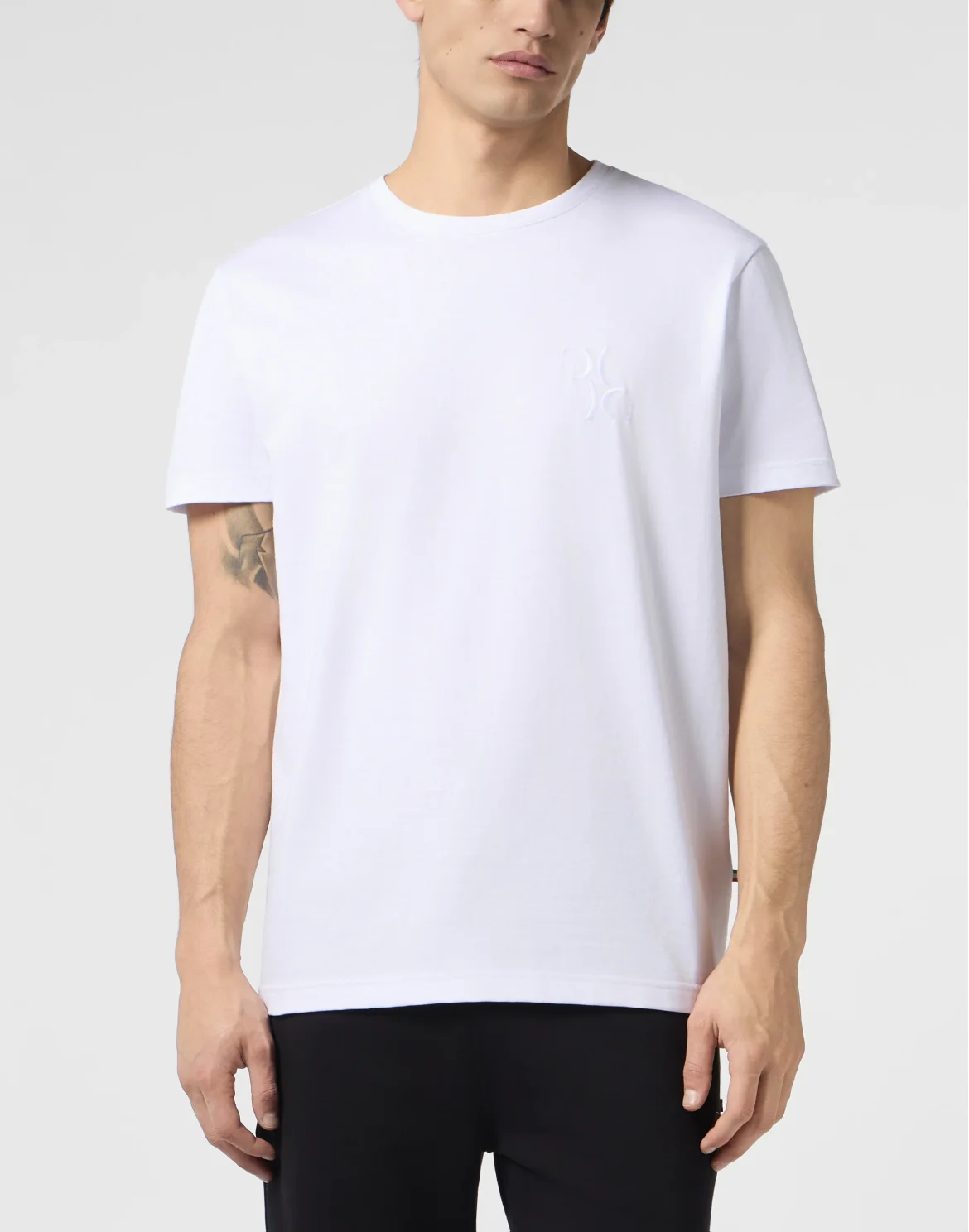 Round Neck T-Shirt Baroque, цвет: Белый