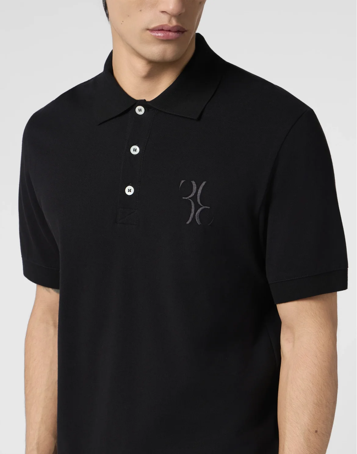 Polo T-Shirt Baroque, цвет: Черный