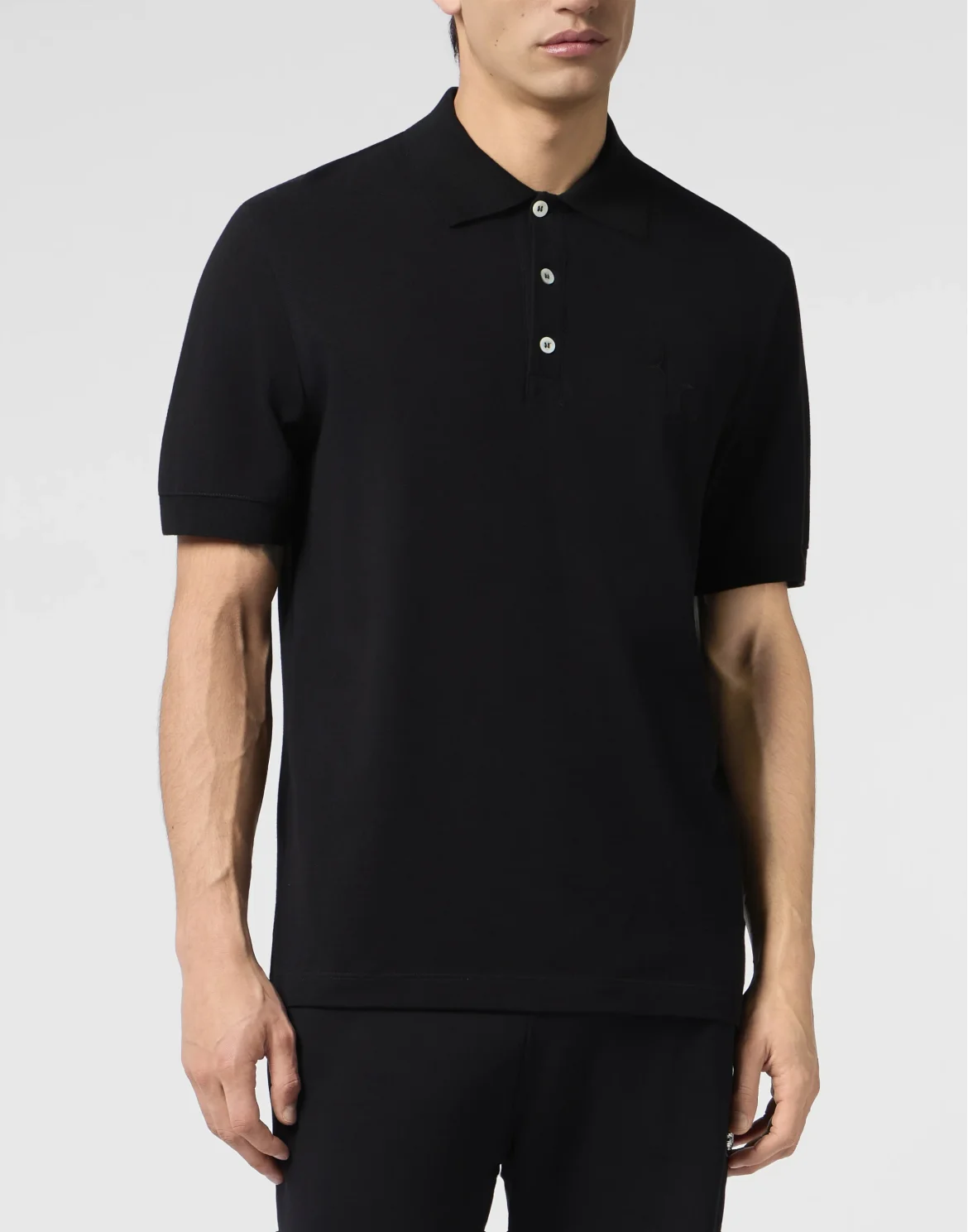 Polo T-Shirt Baroque, цвет: Черный