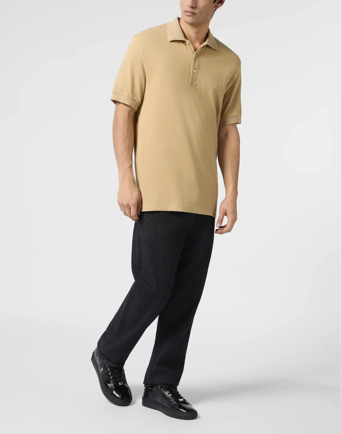 Polo T-Shirt Baroque, цвет: Бежевый