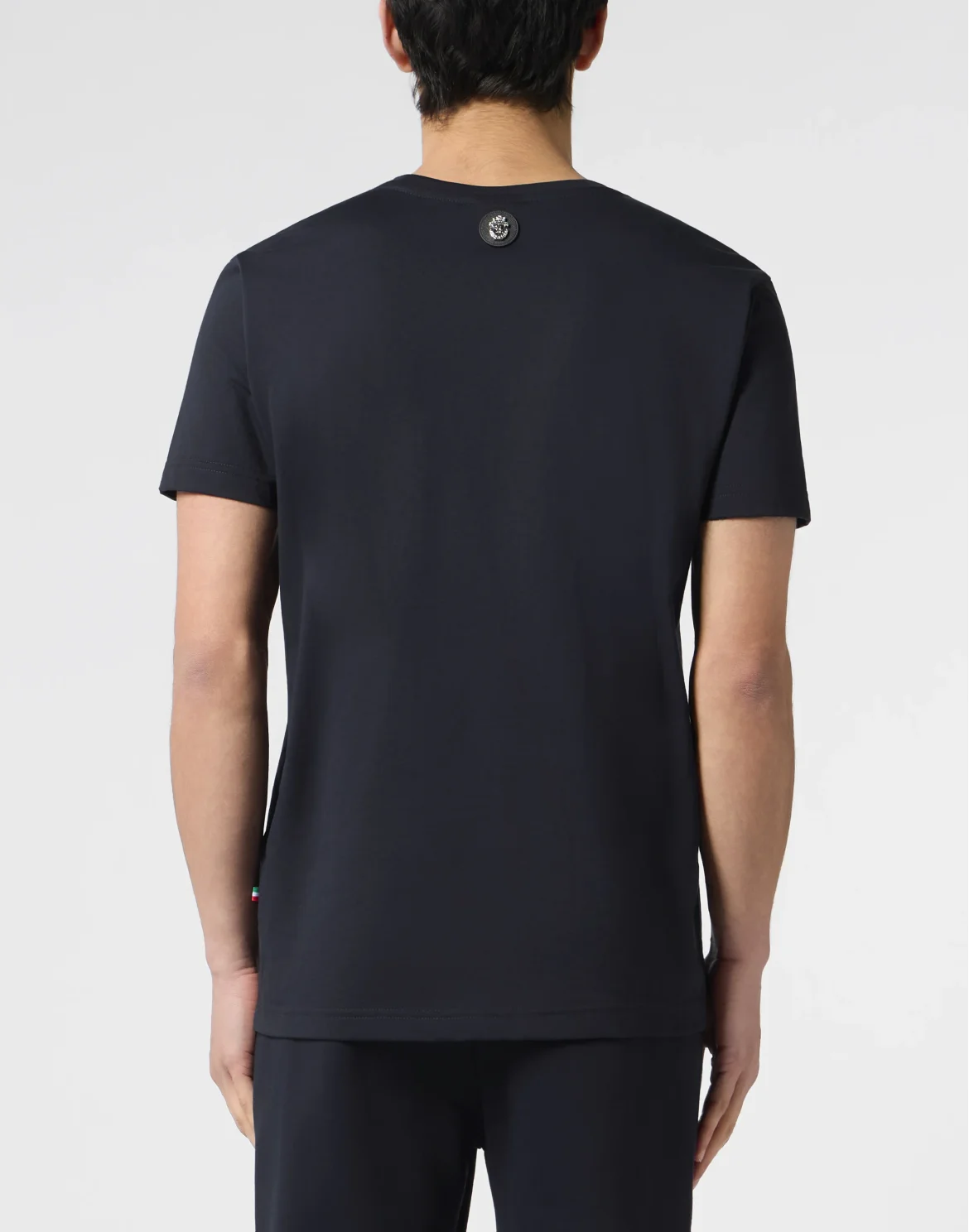 Round Neck T-Shirt Signature, цвет: Синий