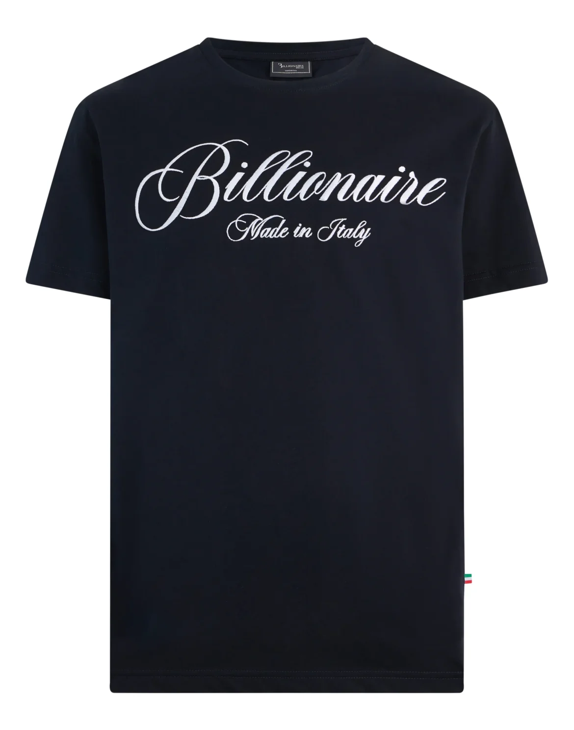 Round Neck T-Shirt Signature, цвет: Синий