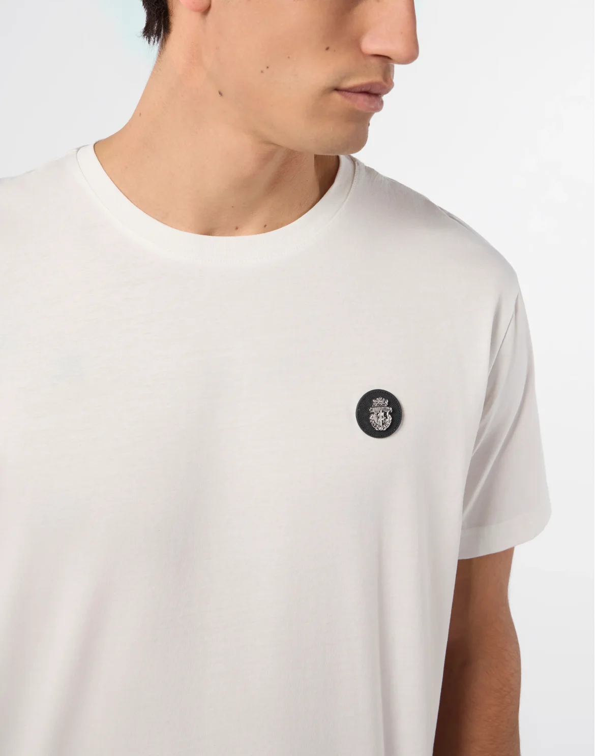 Round Neck T-Shirt Basic, цвет: Бежевый