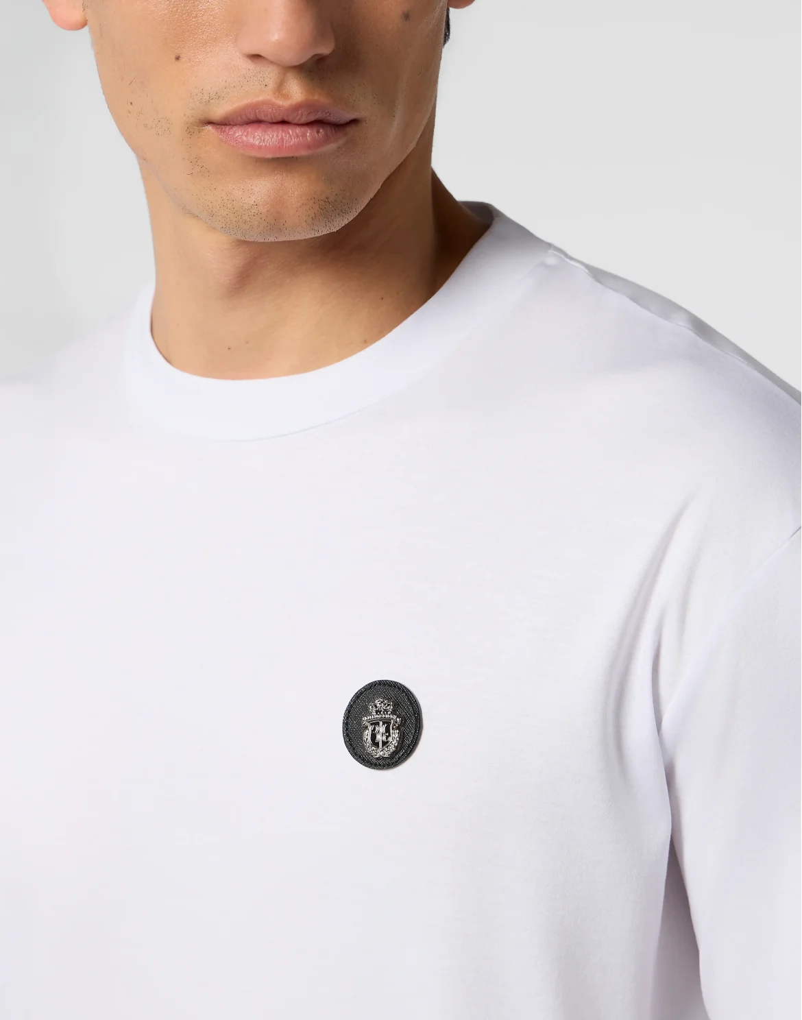 Round Neck T-Shirt Basic, цвет: Белый