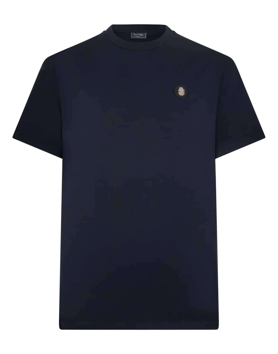 Round Neck T-Shirt Basic, цвет: Синий