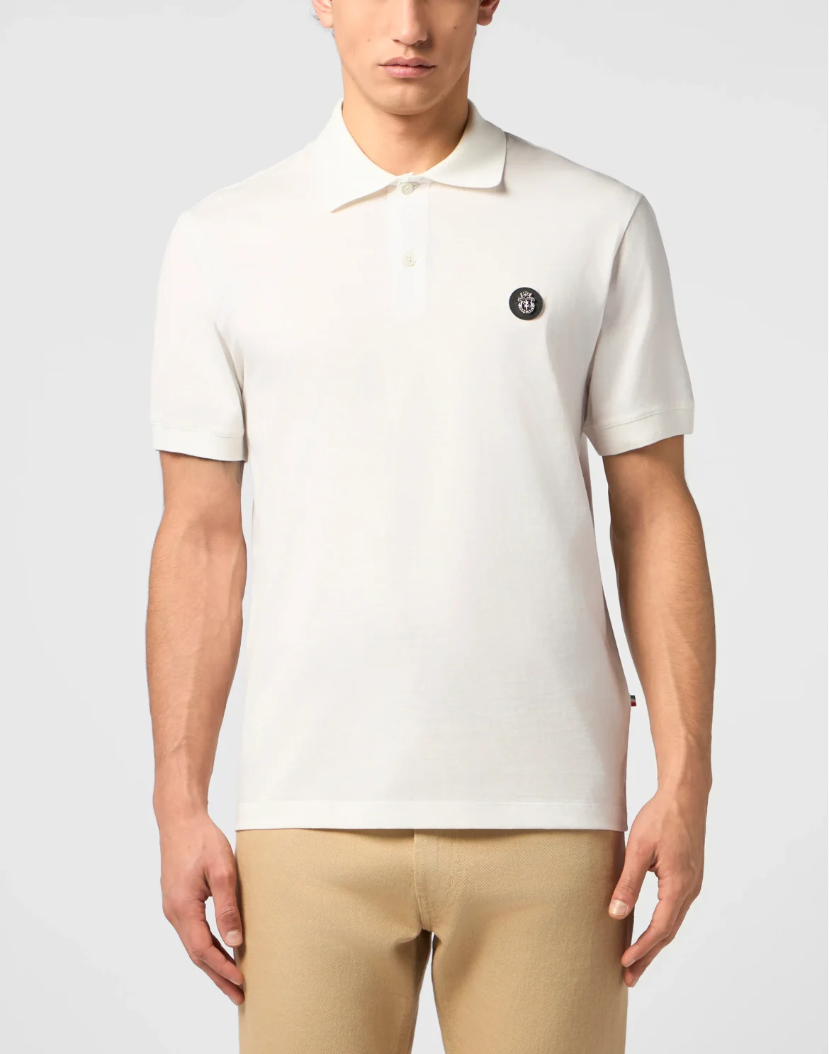 Polo T-Shirt Basic, цвет: Бежевый