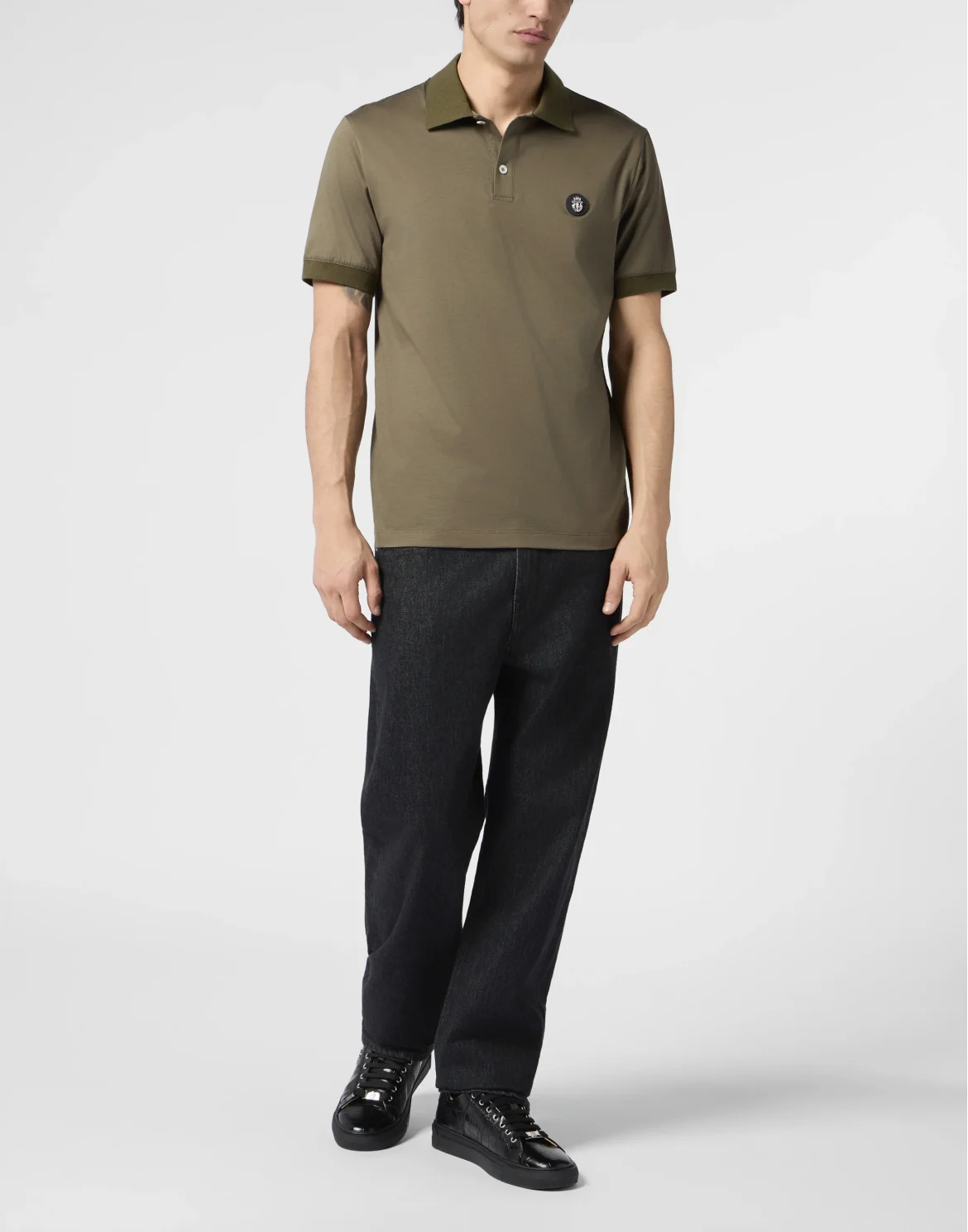Polo T-Shirt Basic, цвет: Зеленый