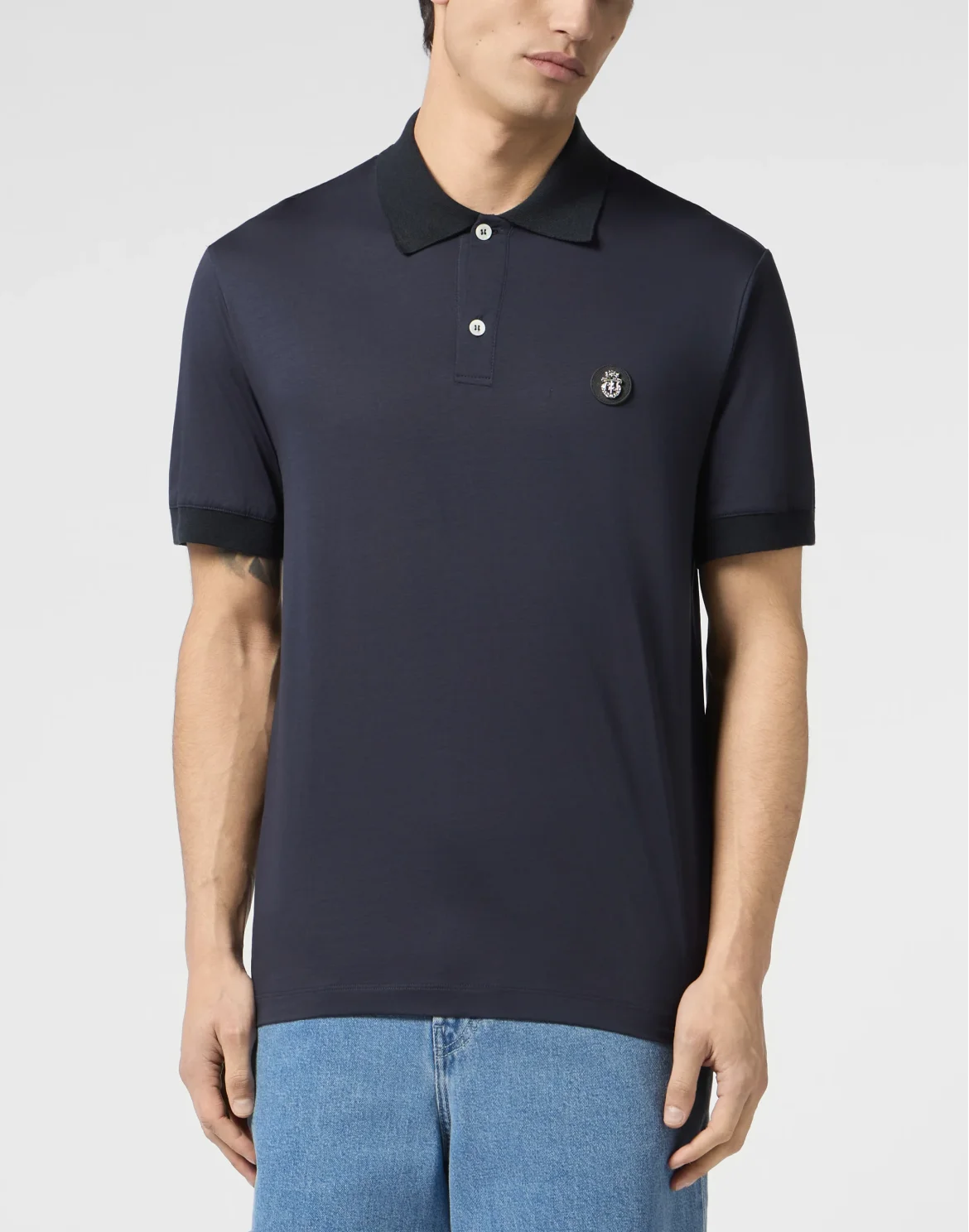 Polo T-Shirt Basic, цвет: Синий