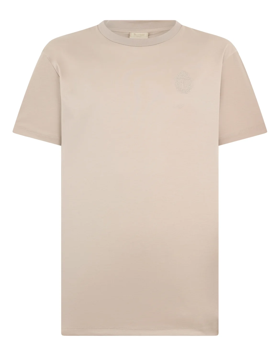 Round Neck T-Shirt Basic, цвет: Бежевый