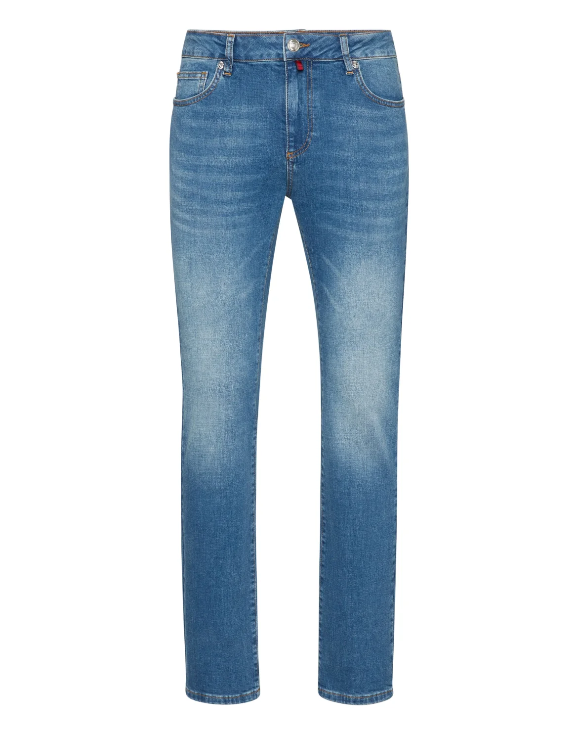 Denim Trousers Super Straight Cut, цвет: Синий