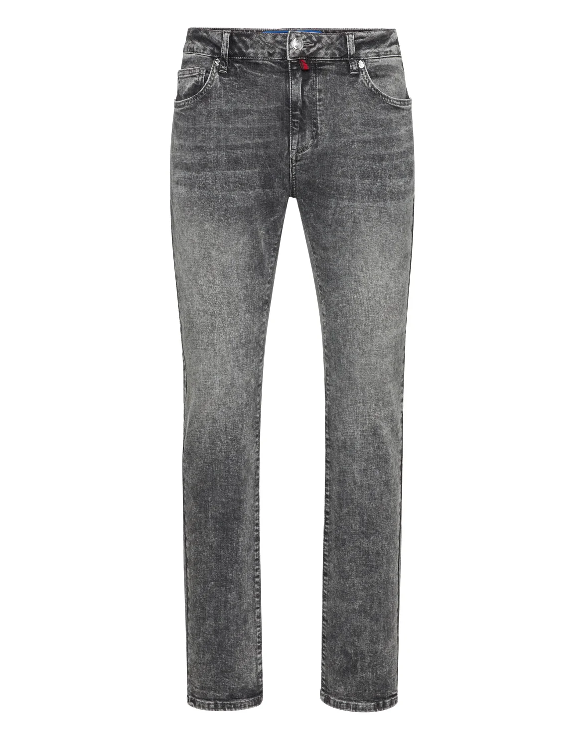 Denim Trousers Super Straight Cut, цвет: Серый