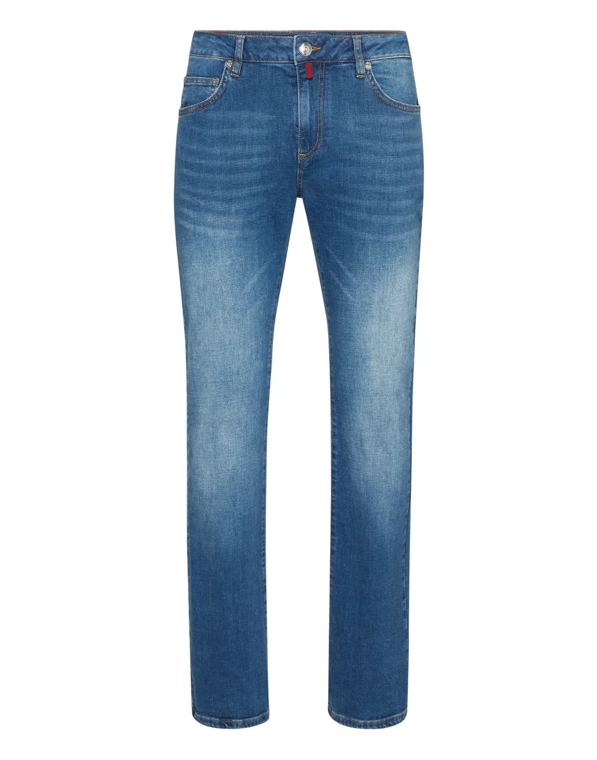 Denim Trousers Regular Fit, цвет: Синий