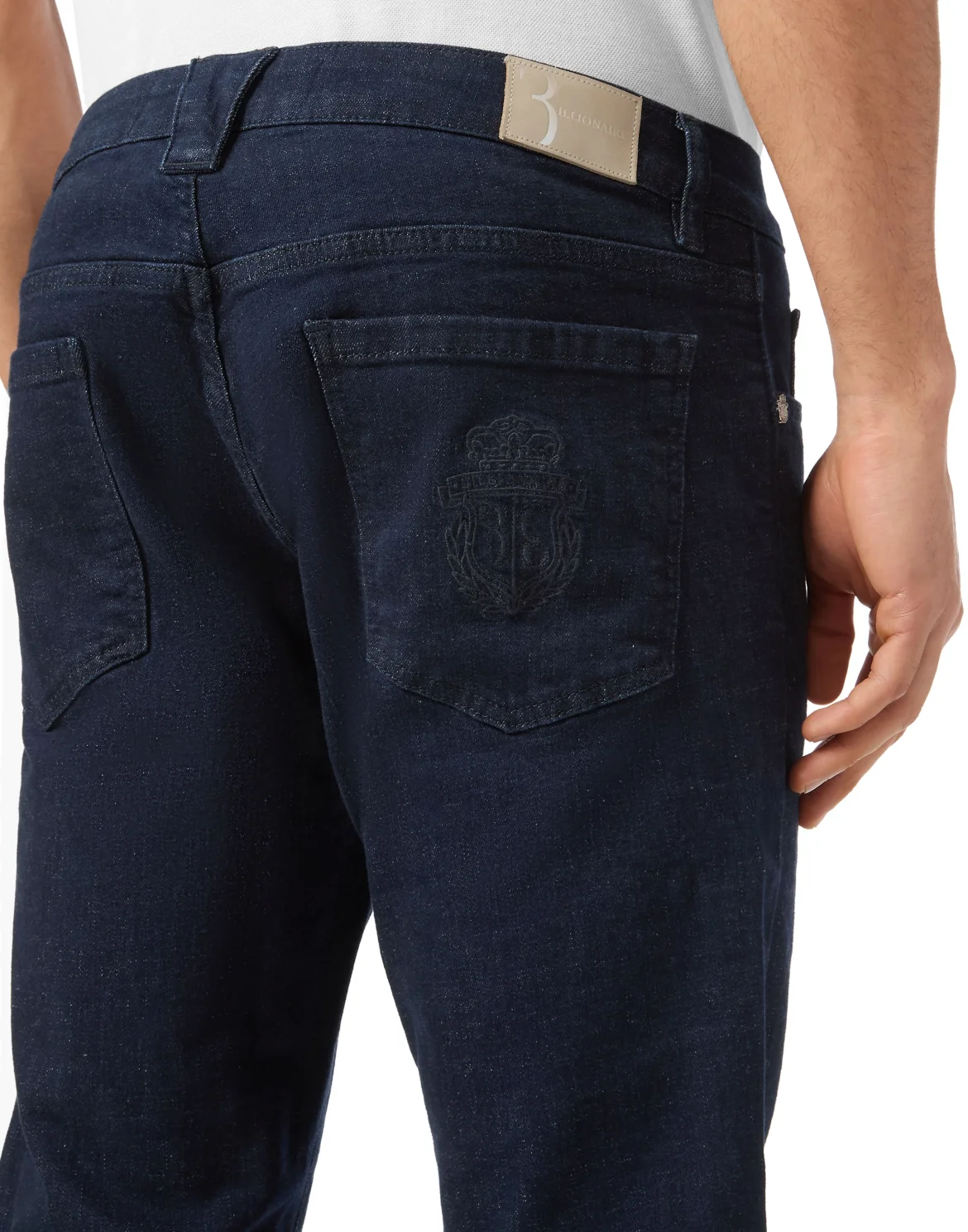 Denim Trousers Regular Fit, цвет: Синий