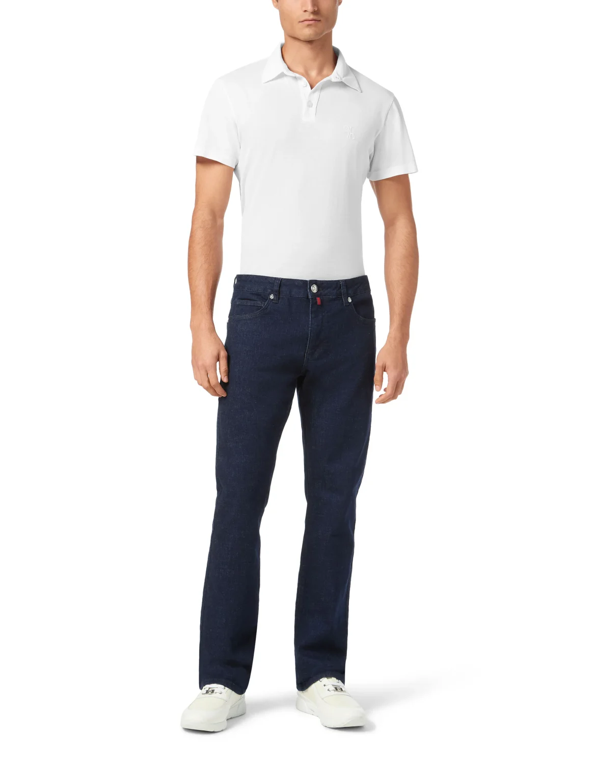 Denim Trousers Regular Fit, цвет: Синий