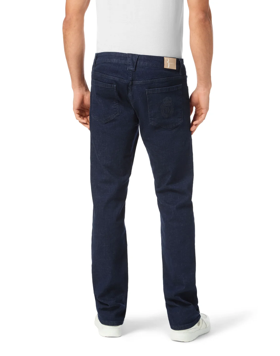 Denim Trousers Regular Fit, цвет: Синий