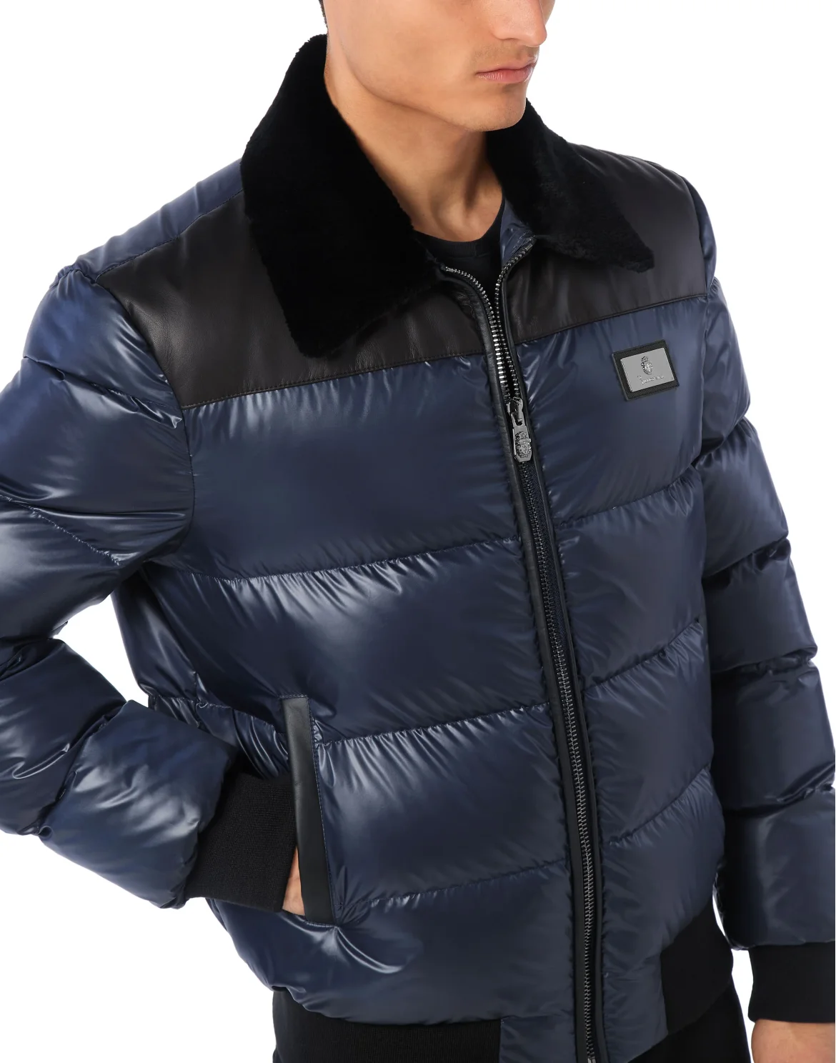 Bomber Luxury, цвет: Синий