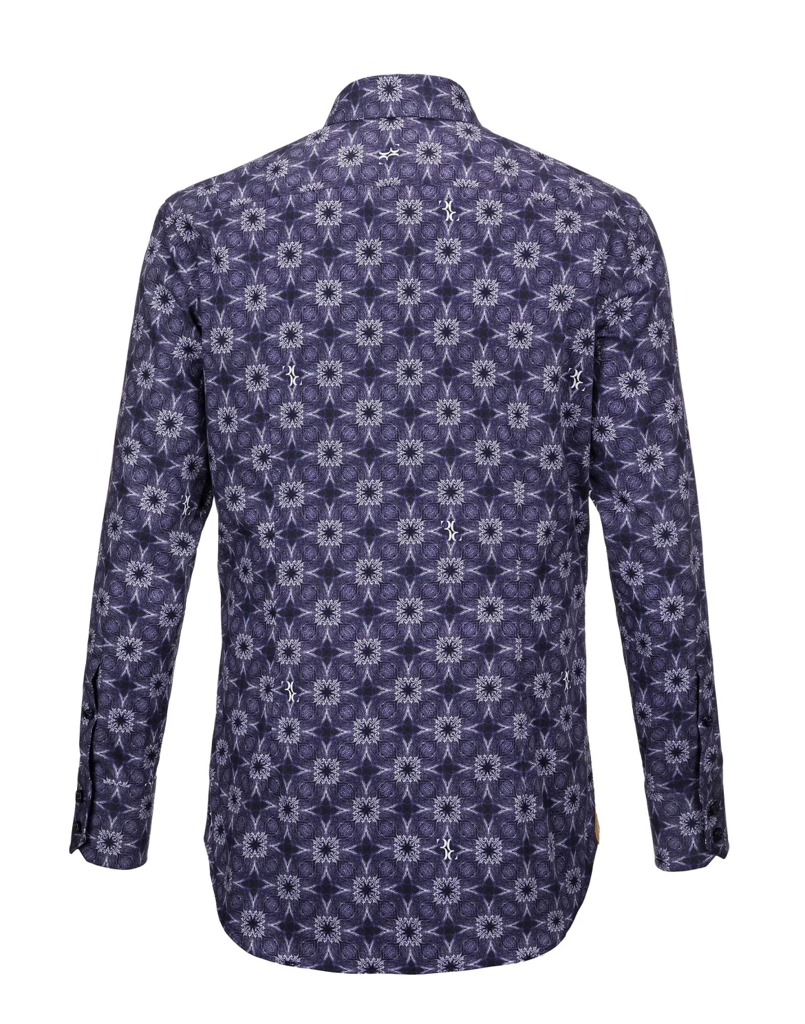 Shirt Silver Cut LS "Abraham", цвет: Синий