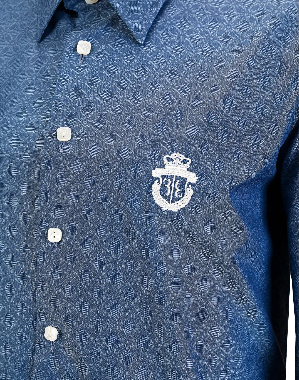 Shirt Gold Cut LS "Carlton", цвет: Синий