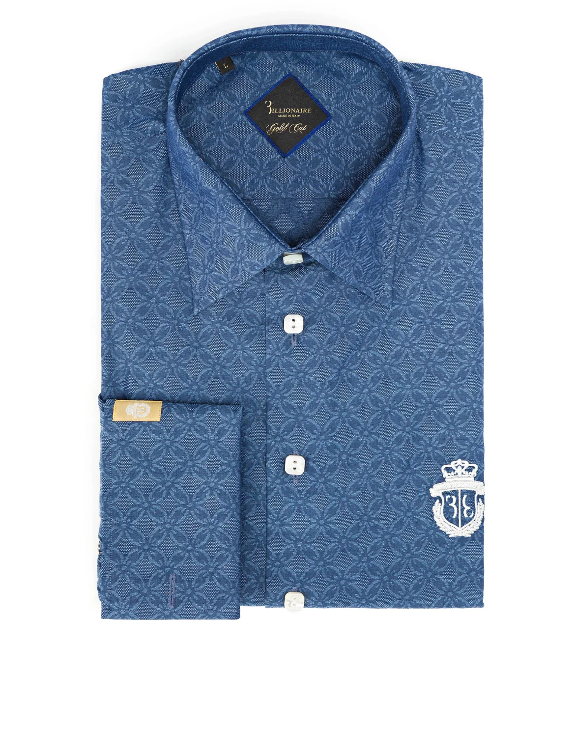 Shirt Gold Cut LS "Carlton", цвет: Синий