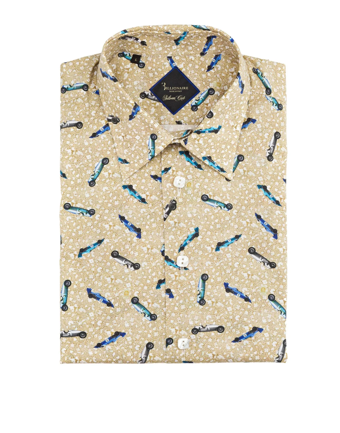 Shirt Silver Cut SS "Albert", цвет: Желтый