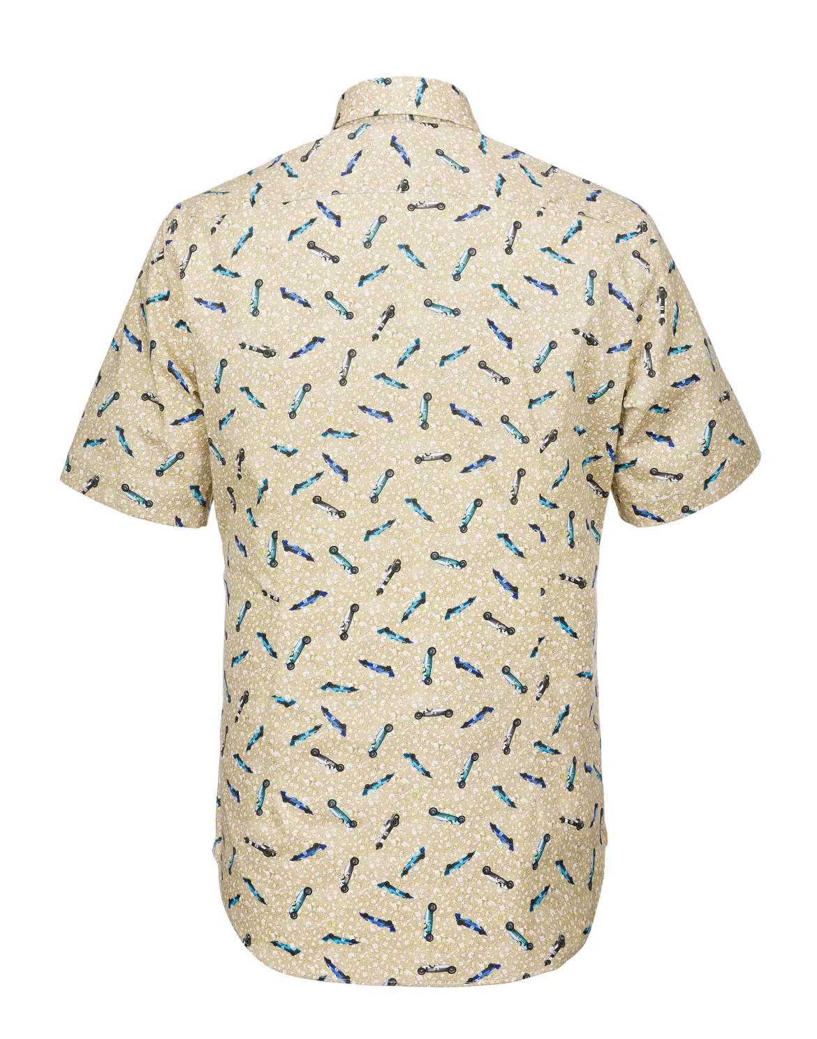 Shirt Silver Cut SS "Albert", цвет: Желтый