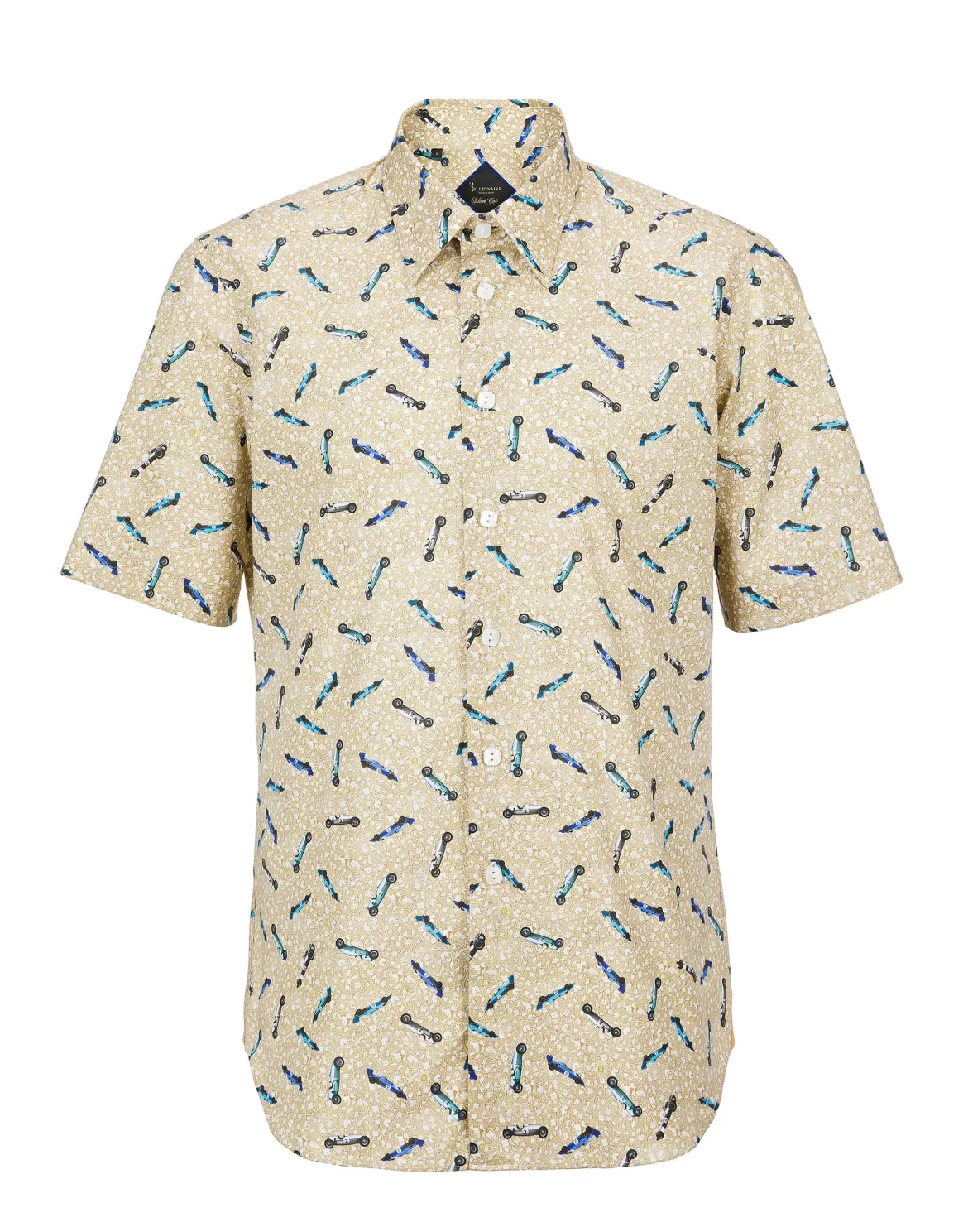 Shirt Silver Cut SS "Albert", цвет: Желтый