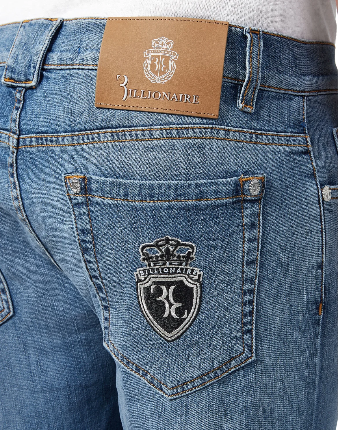 Super Straight Cut Crest, цвет: Синий