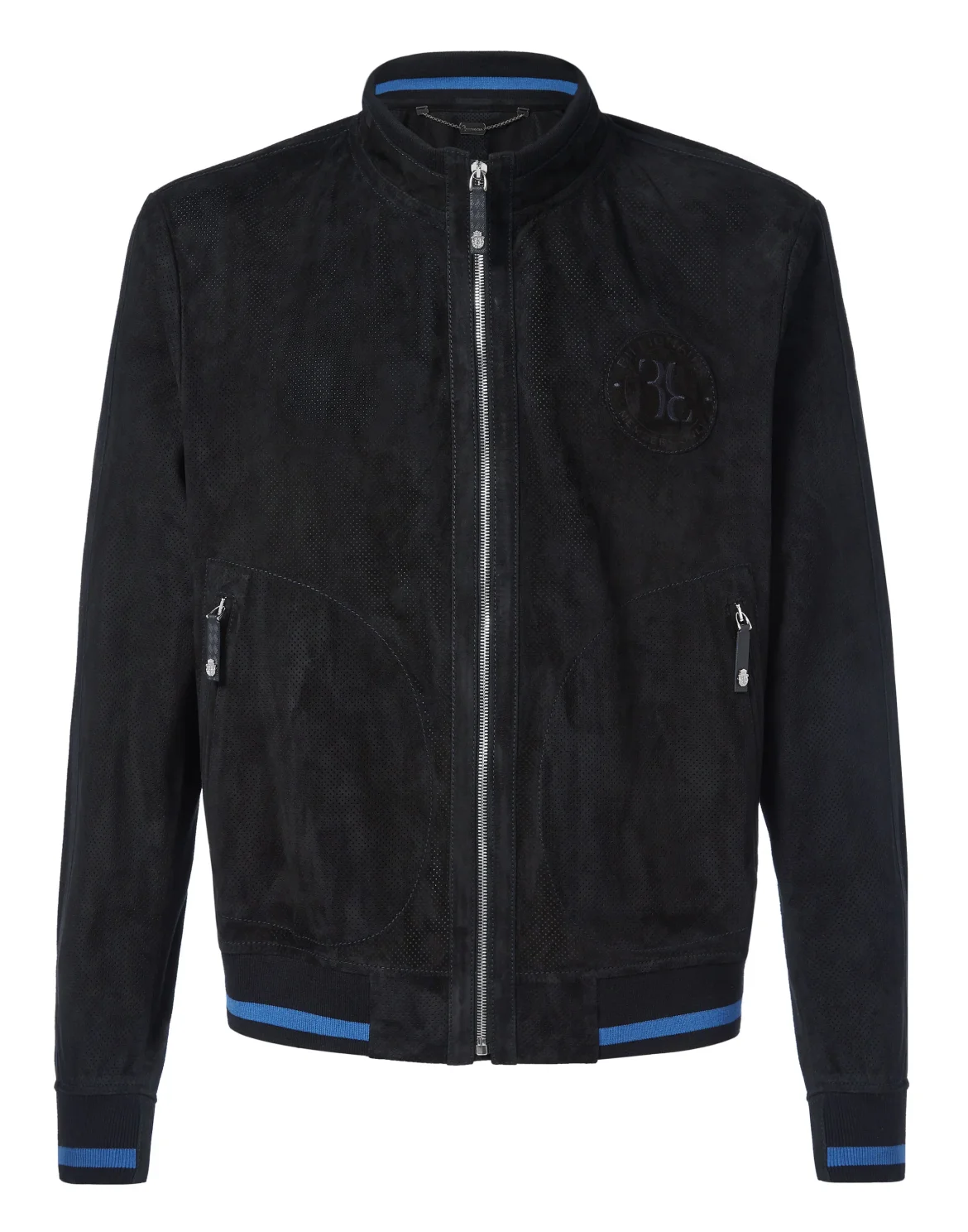 Leather Bomber Members only, цвет: Черный