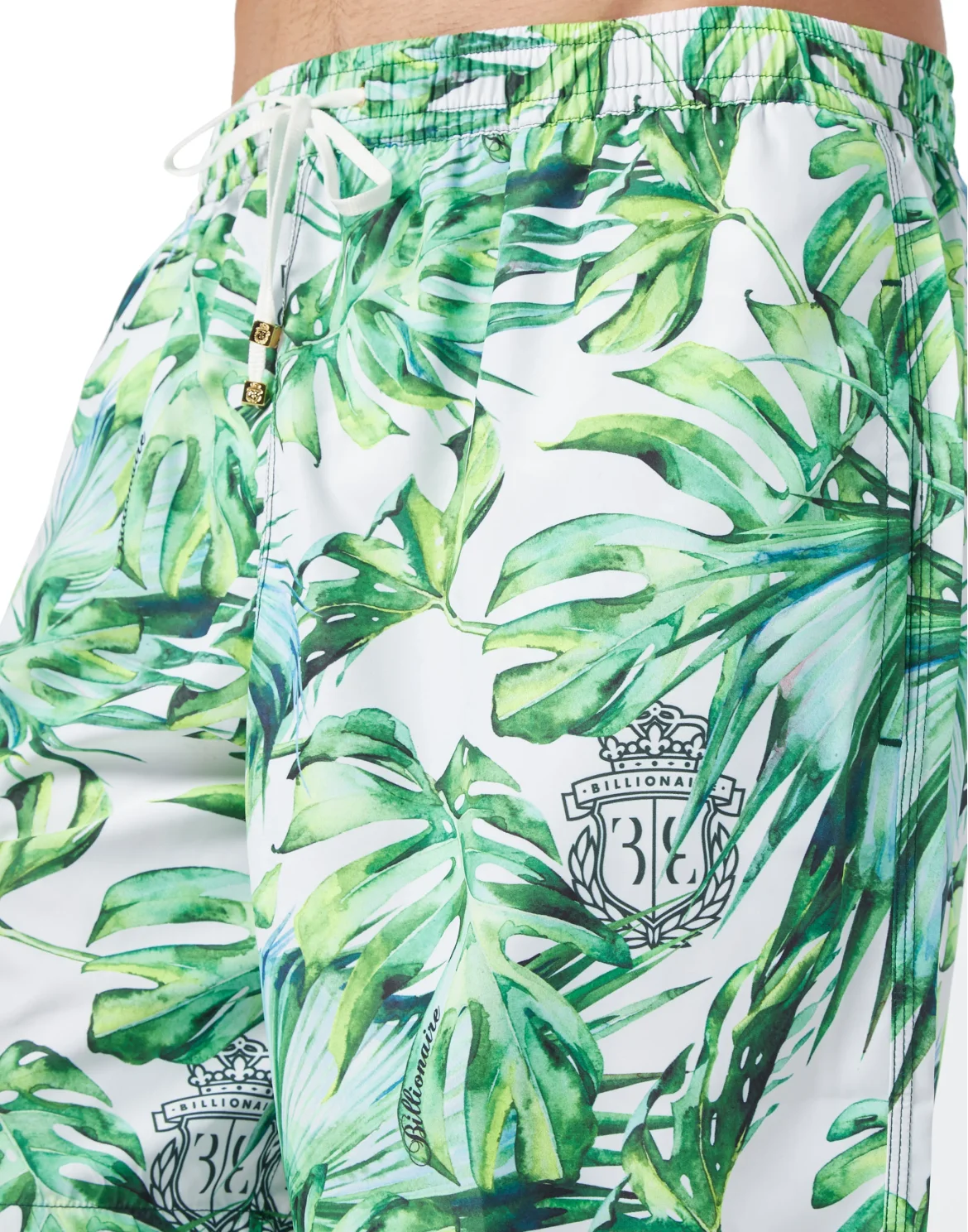 Beachwear Long Trousers Palms, цвет: Белый