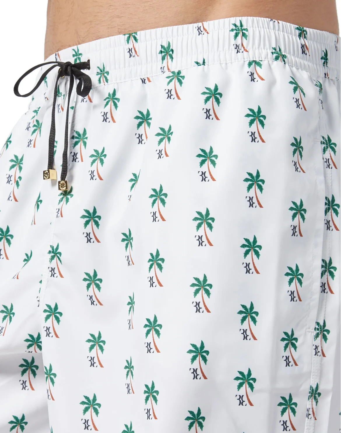 Beachwear Long Trousers Palms, цвет: Белый