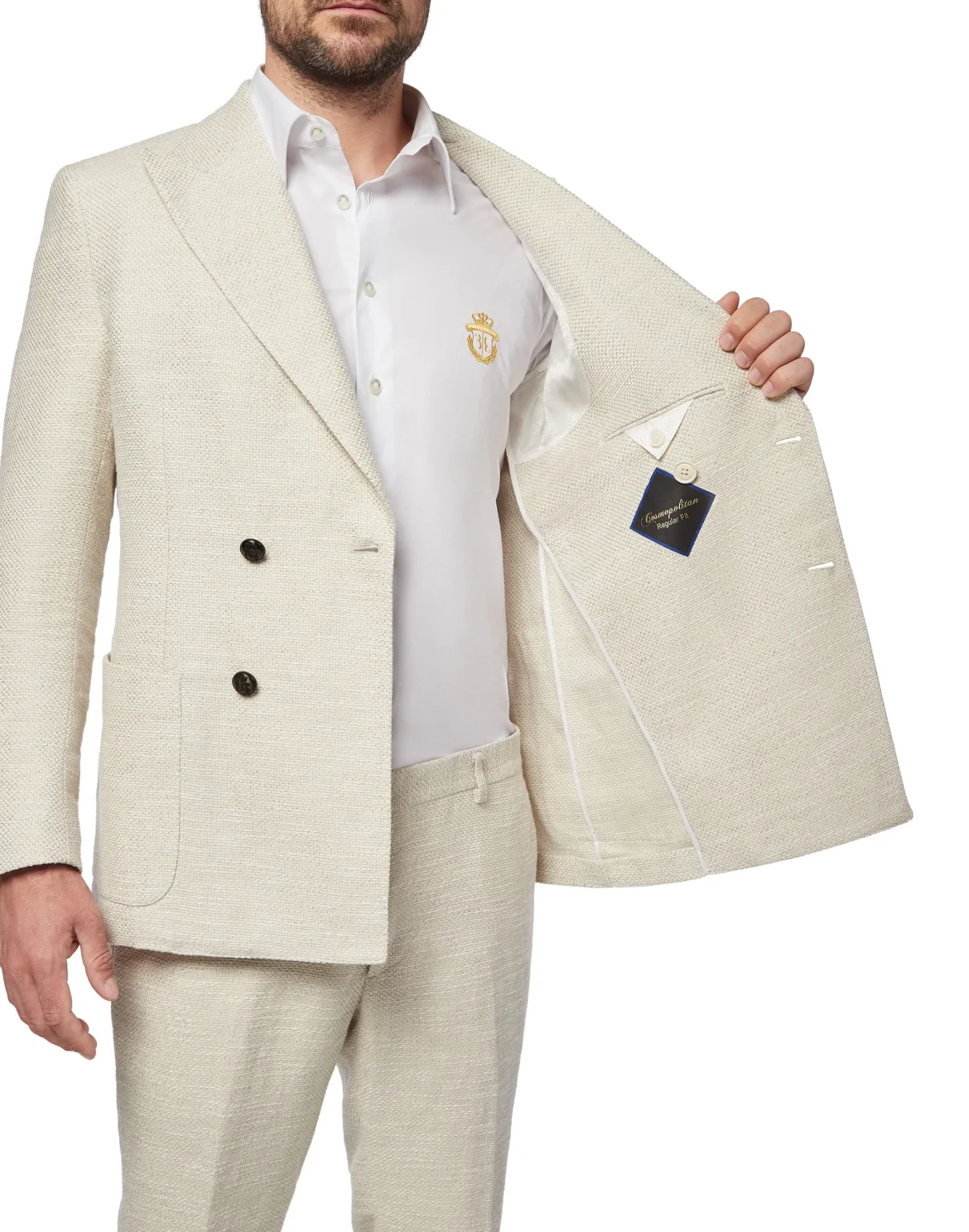 Blazer Statement, цвет: Бежевый