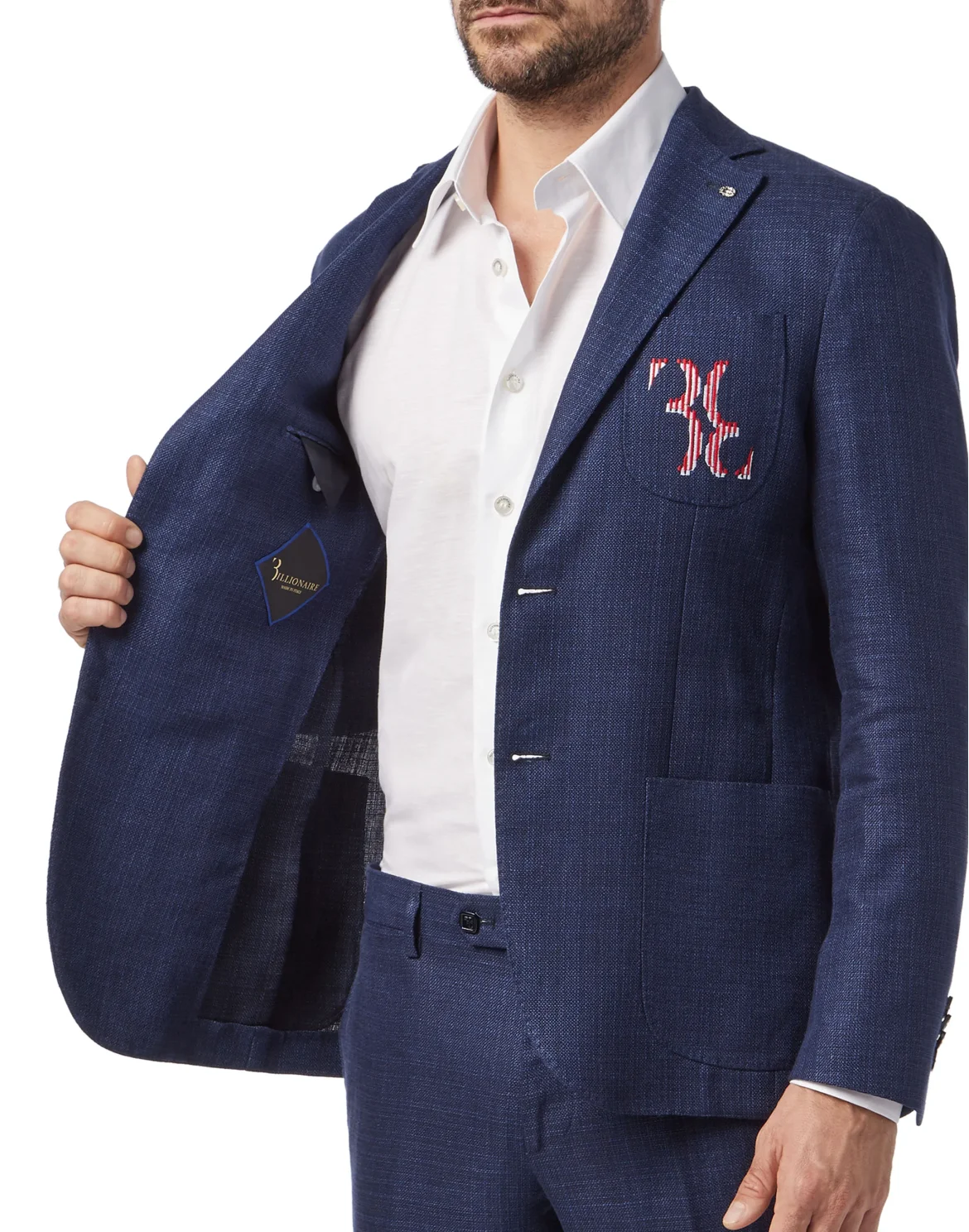 Blazer Double B, цвет: Синий