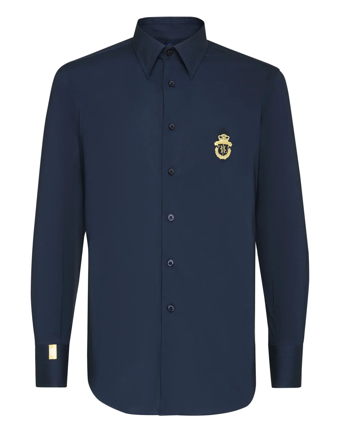 Shirt Silver Cut LS/Milano Crest, цвет: Синий