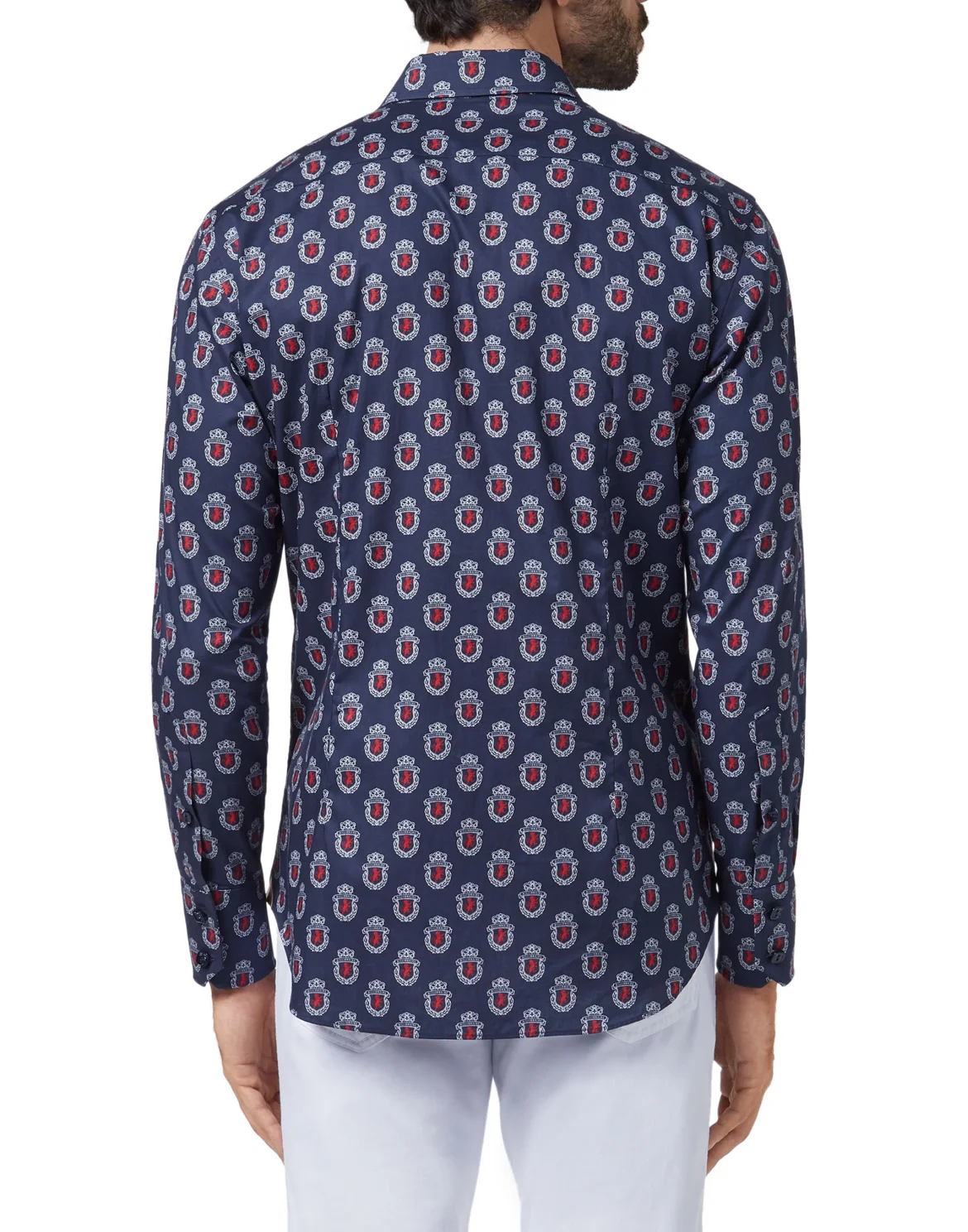 Shirt Silver Cut LS/Milano Lion, цвет: Синий