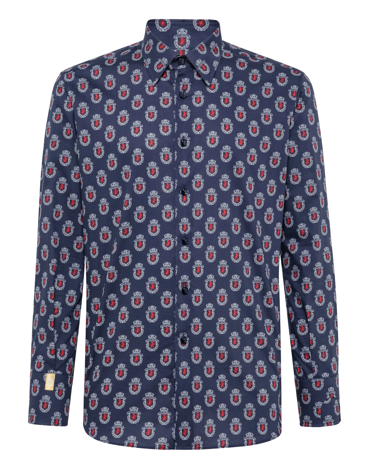 Shirt Silver Cut LS/Milano Lion, цвет: Синий