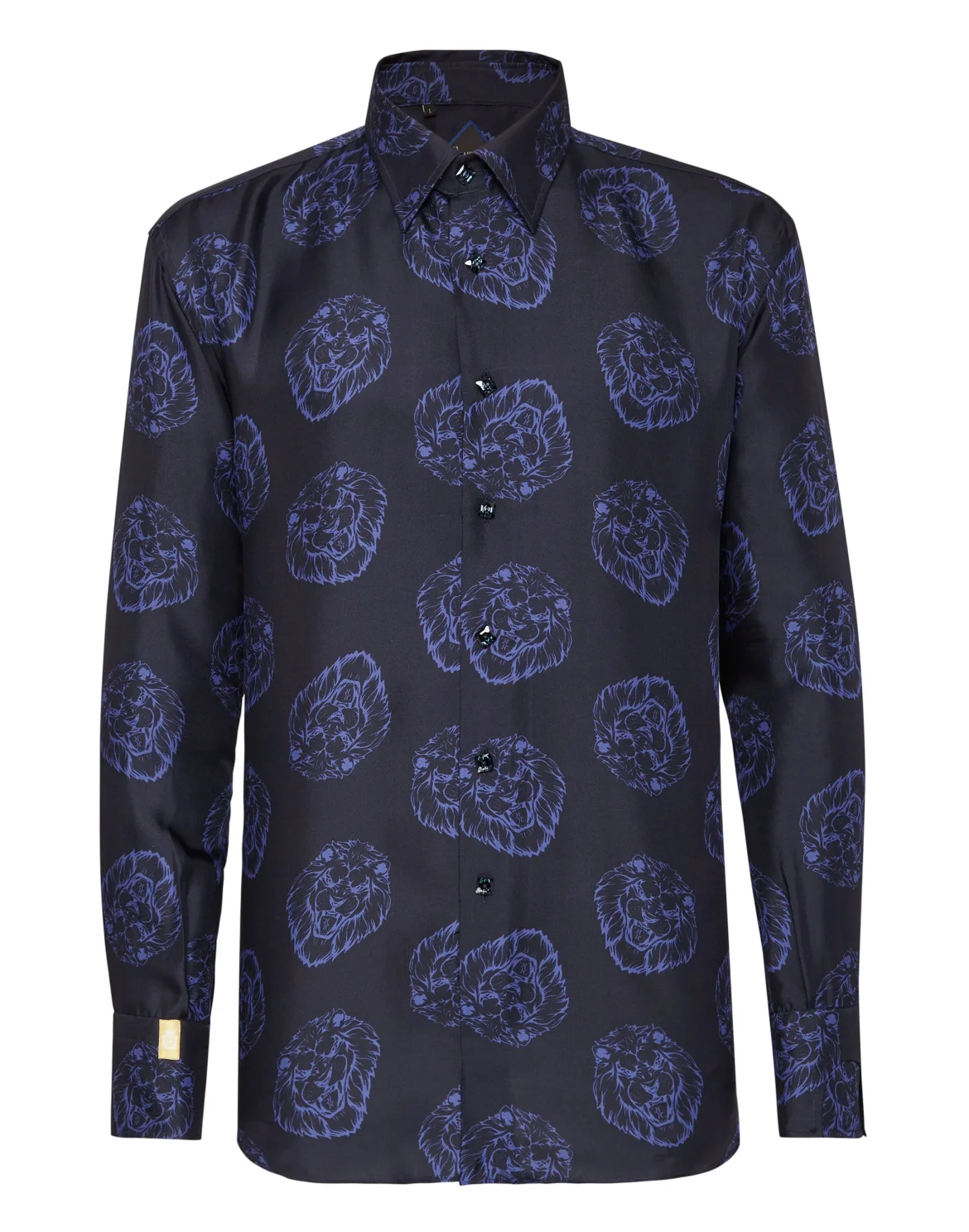 Shirt Gold Cut LS/Milano Baroque, цвет: Синий