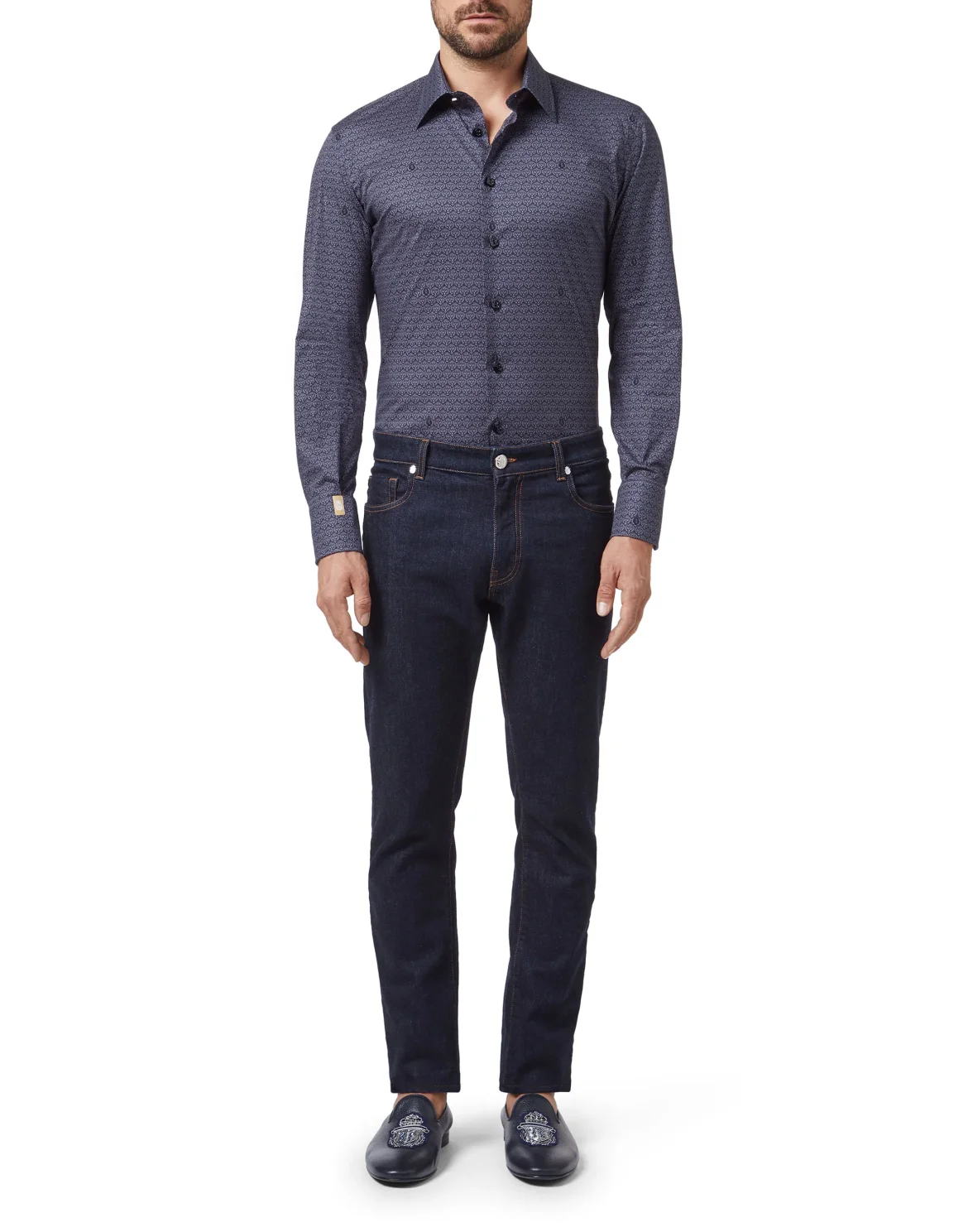 Shirt Gold Cut LS/Milano Lion, цвет: Черный