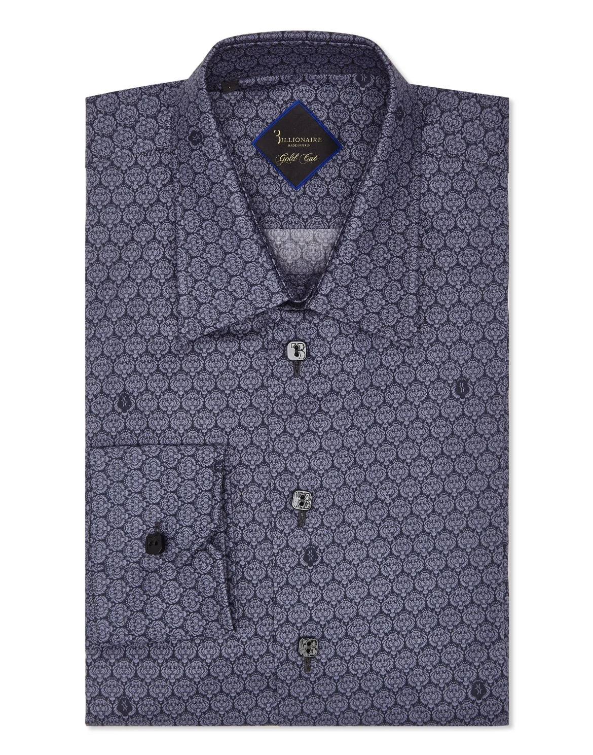 Shirt Gold Cut LS/Milano Lion, цвет: Черный