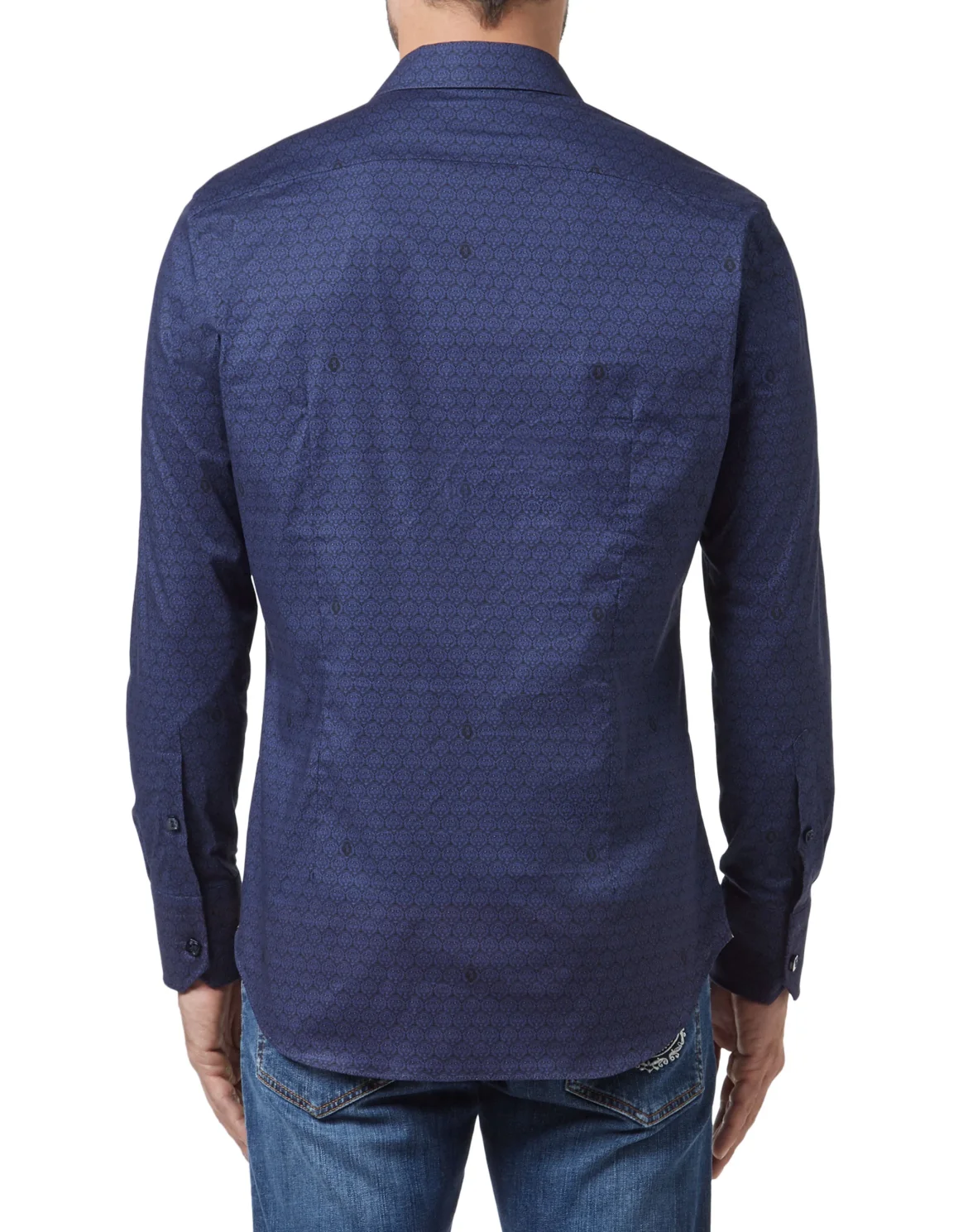 Shirt Gold Cut LS/Milano Lion, цвет: Синий