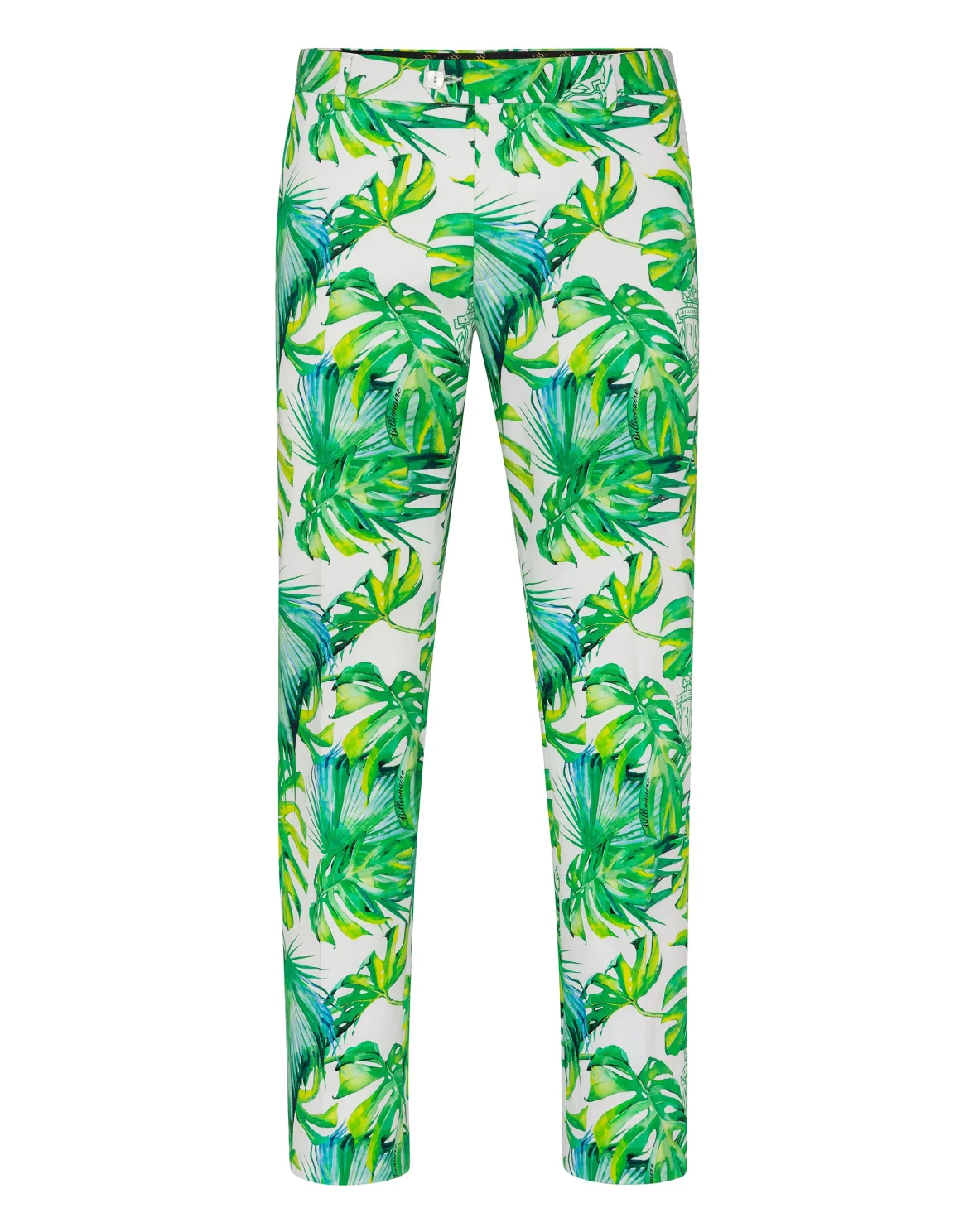 Slim Trousers FS Palms, цвет: Белый
