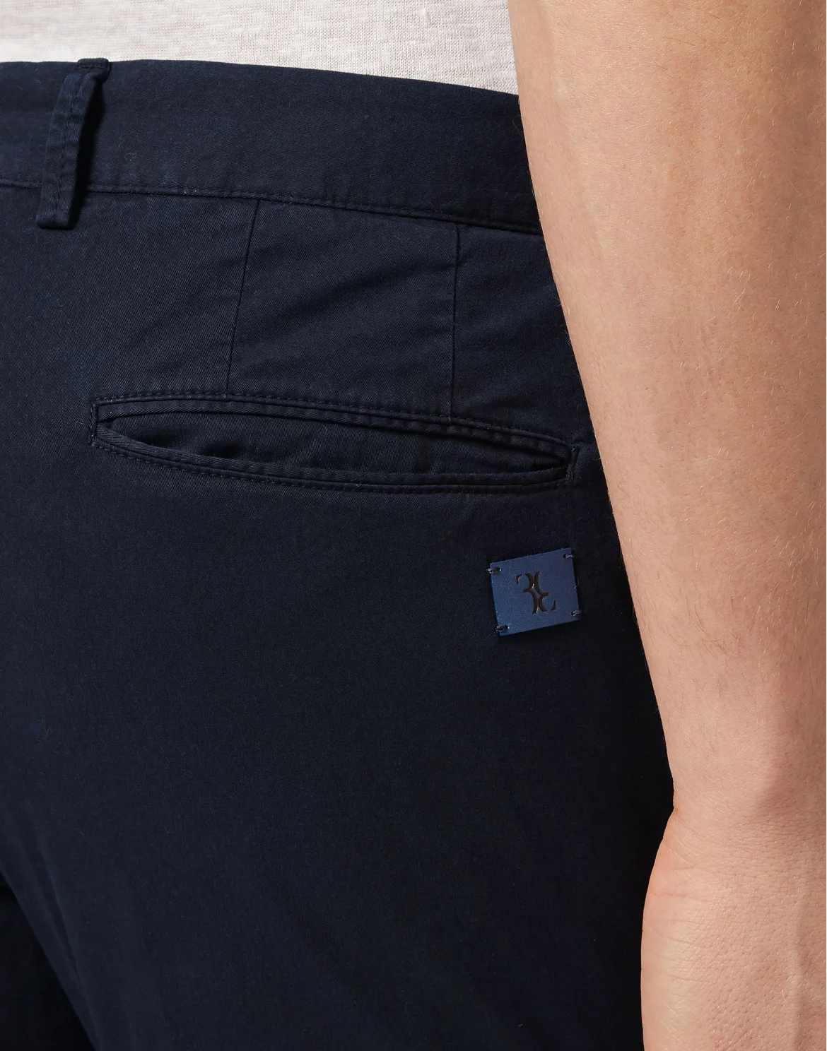 Slim Trousers Chino Double B, цвет: Синий