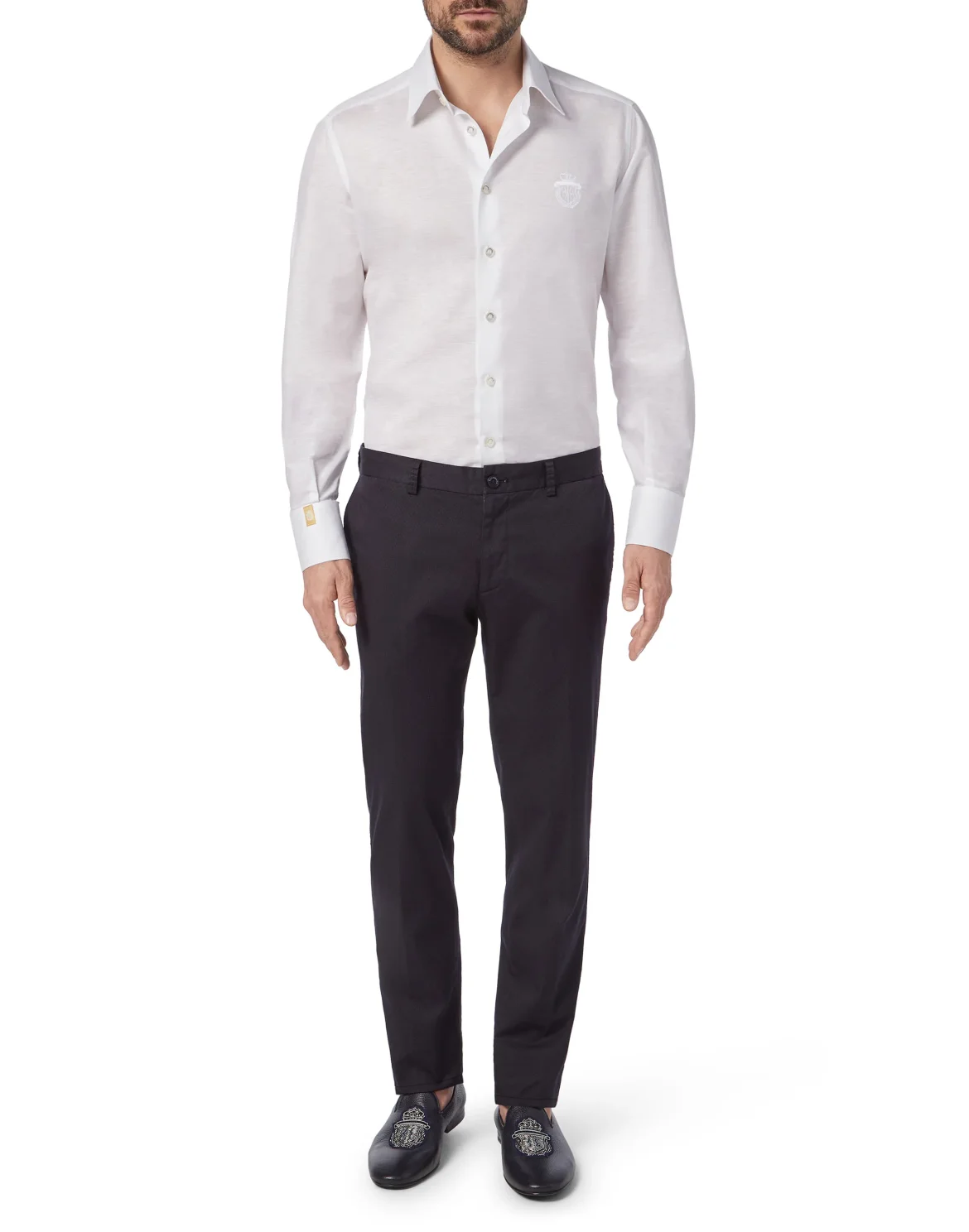 Long Trousers Regular Fit Chino Double B, цвет: Синий
